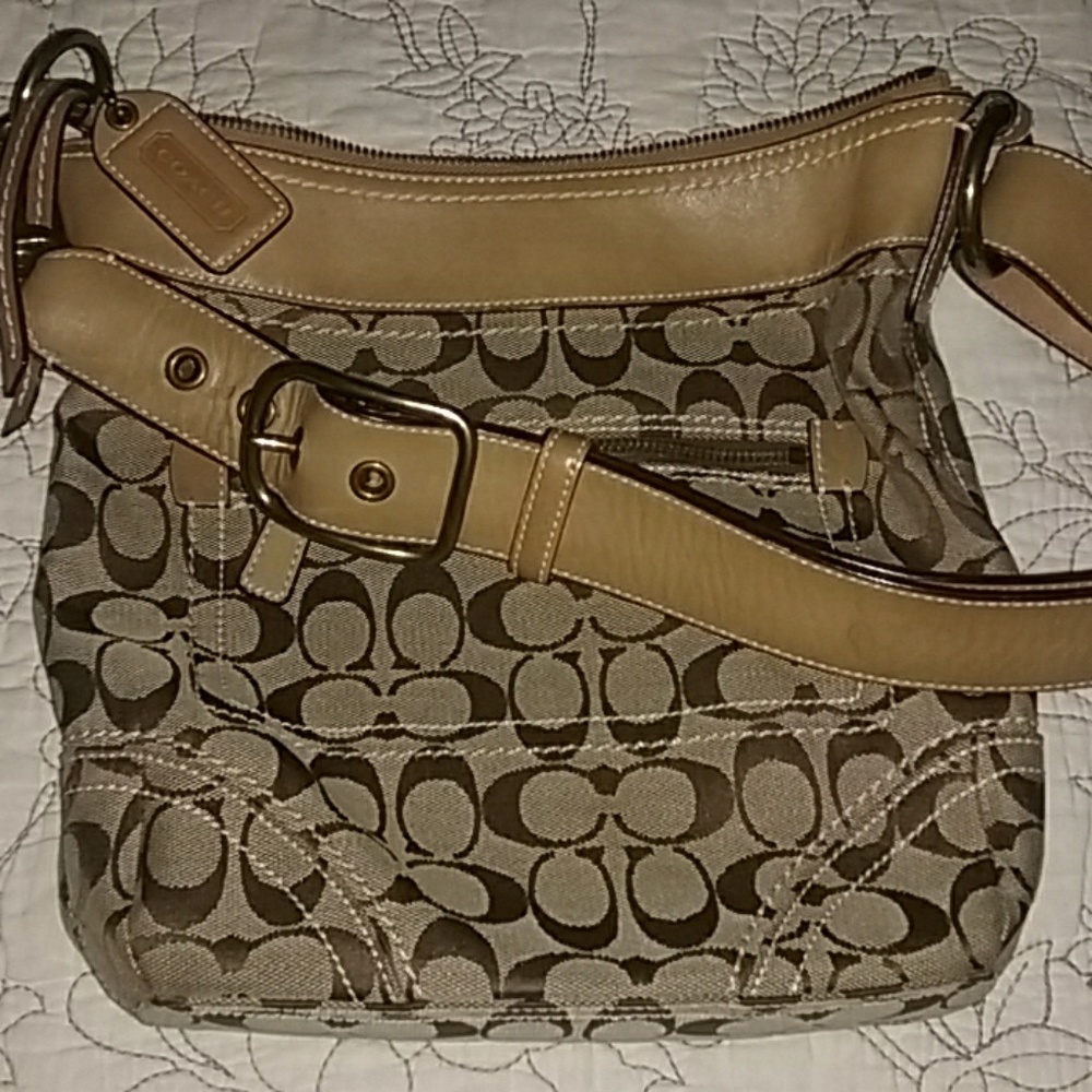 Authentic coach purse